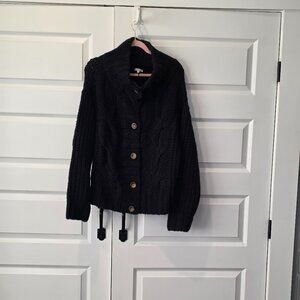 NWT: Unsubscribed Button Down ALPACA Cardigan Sweater
